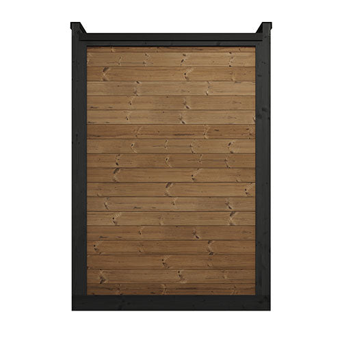 Luxury 4-Person Outdoor Sauna | SaunaLife Garden Luxury Series | Modern Home Wellness